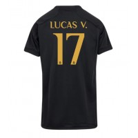Camiseta Real Madrid Lucas Vazquez #17 Tercera Equipación Replica 2023-24 para mujer mangas cortas